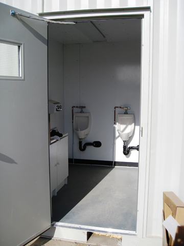 View of Men's washroom